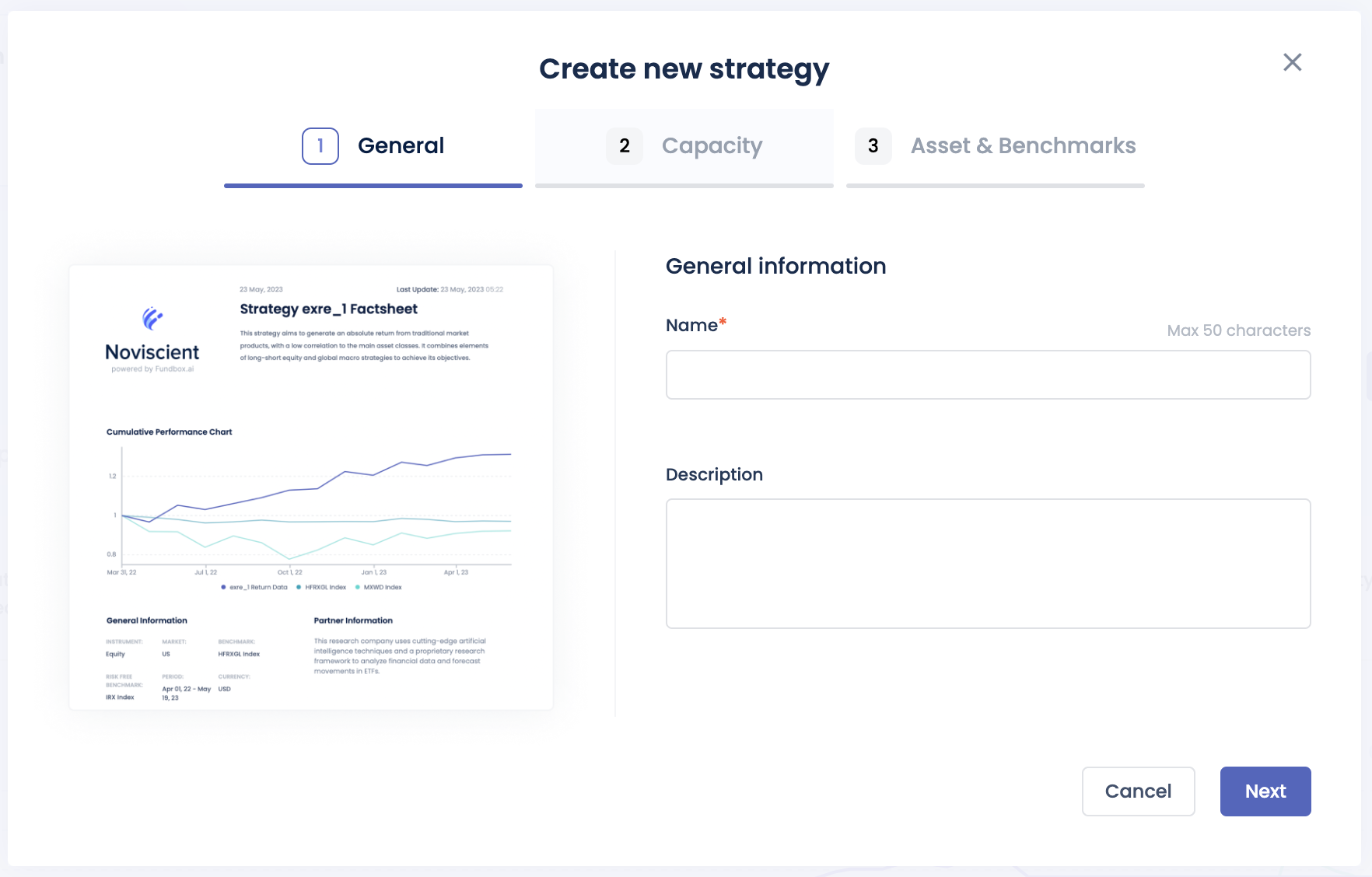 Add New Strategy Form 1