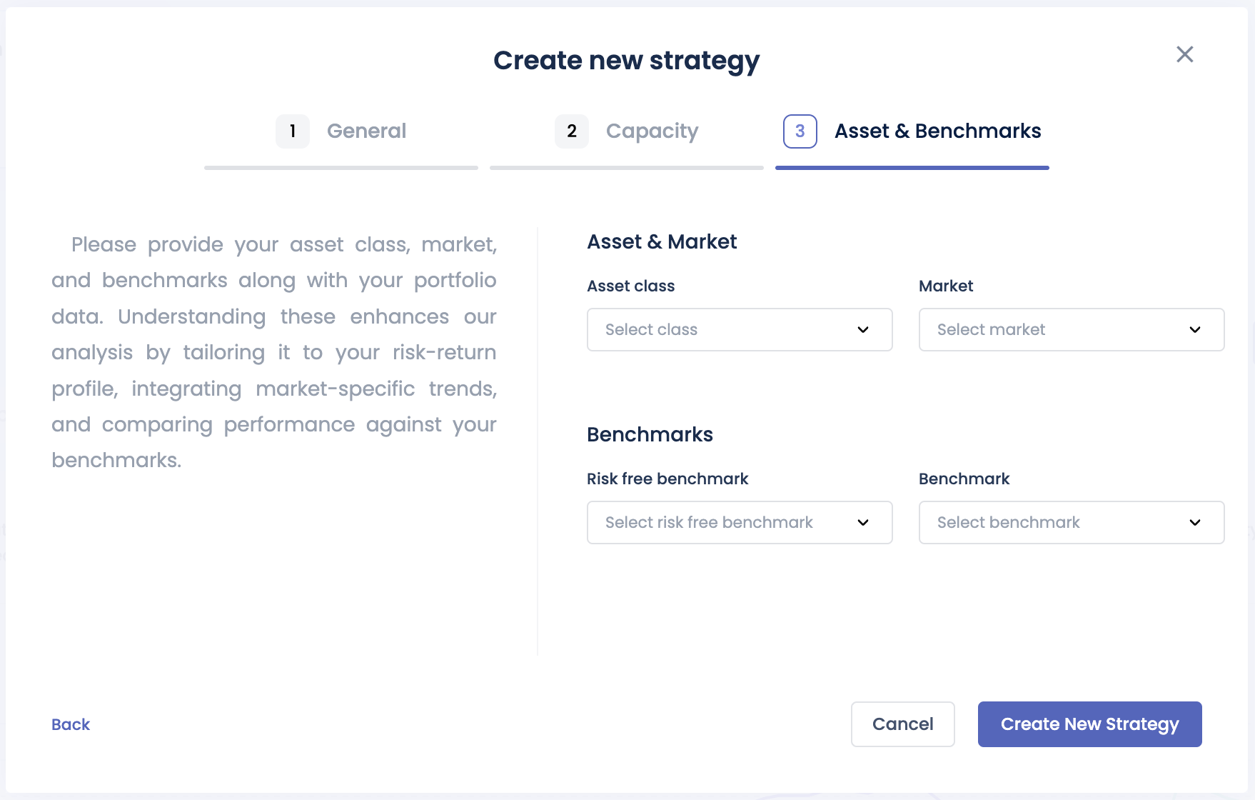 Add New Strategy Form 3